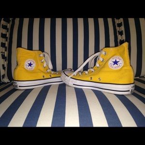 Yellow Converse
